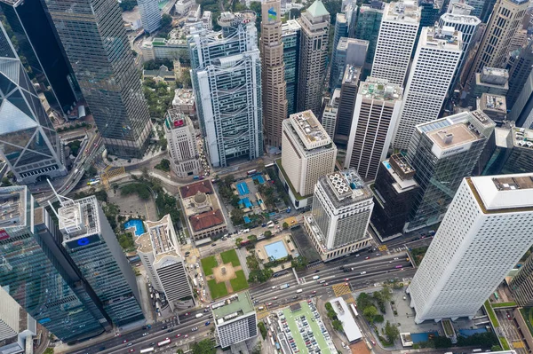 11月 2018 香港の都市の空中 — ストック写真