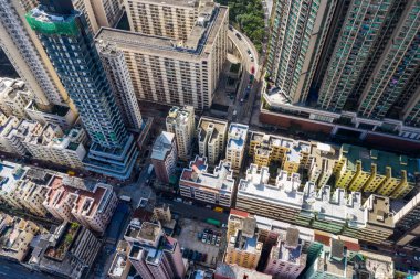 İçin Wan Kwa, Hong Kong - 29 Kasım, 2018: Hong Kong şehir