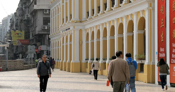 Tap Seac Square Macau Januari 2019 Macao City — Stockfoto