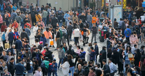 Largo Senado Macau Januari 2019 Macau City Med Kinesiska Nyåret — Stockfoto