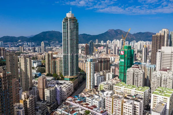 Kwa Wan Hong Kong November 2018 Aerial View Hong Kong — Stock Photo, Image