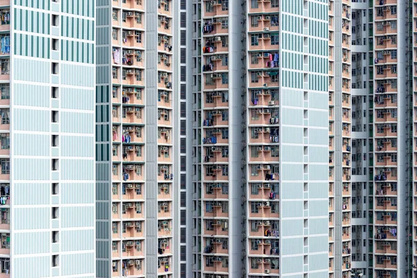 Esterno Della Facciata Dell Edificio Hong Kong — Foto Stock