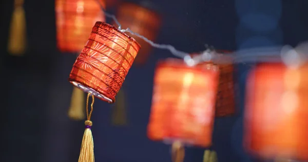 Red Lanterns Mid Autumn Festival — Stock Photo, Image