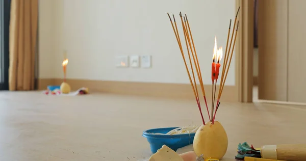 Traditionele Chinese Sociale Conventie Van Het Verhuizen Een Nieuw Huis — Stockfoto