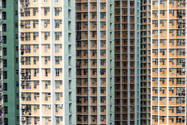 Exterior Del Edificio Apartamentos Hong Kong —  Fotos de Stock