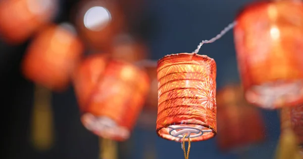 Little Red Lanterns Chinese New Year — Stock Photo, Image