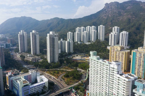 Wong Tai Sin Hong Kong Fevereiro 2019 Montanha Rochosa Leão — Fotografia de Stock