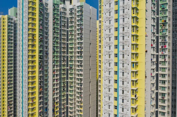 Facciata Architettura Hong Kong — Foto Stock