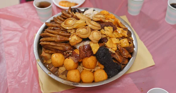 Cocina China Poon Choi Comer Casa — Foto de Stock