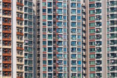 Hong Kong bina cephesi dış