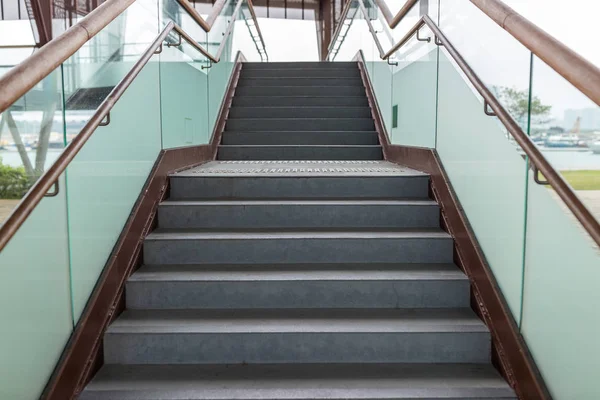 Escada Caso Passos Vista — Fotografia de Stock
