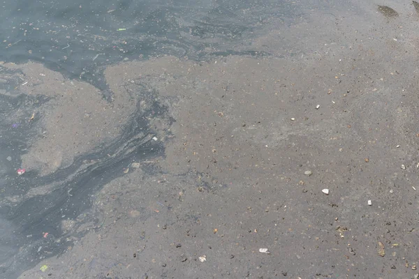 Contaminación Del Agua Vista Mar —  Fotos de Stock