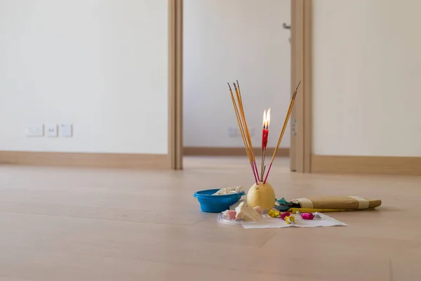 Traditionele Chinese Sociale Conventie Van Het Verhuizen Een Nieuw Huis — Stockfoto