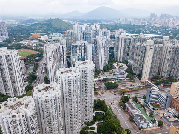 Tin Shui Wai Hong Kong Noviembre 2018 Distrito Residencial Hong —  Fotos de Stock