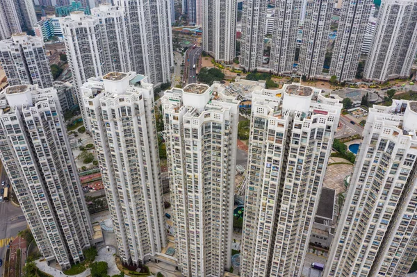 Tin Shui Wai, Hong Kong, 02 februari 2019: Hong Kong Residential — Stockfoto