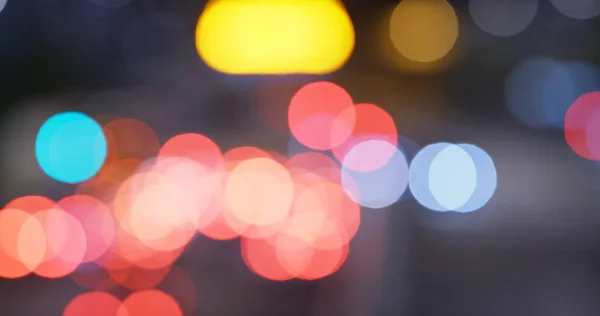 Blur City Street Night — Stock Photo, Image