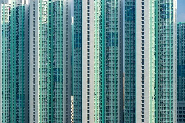 Arquitetura Fachada Construção Hong Kong — Fotografia de Stock