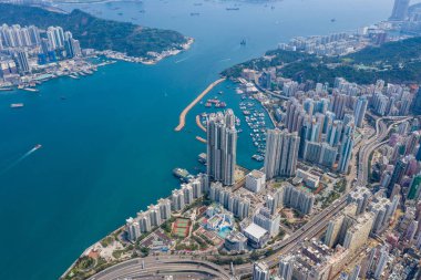 Hong Kong - 19 Mart 2019: Hong Kong şehri