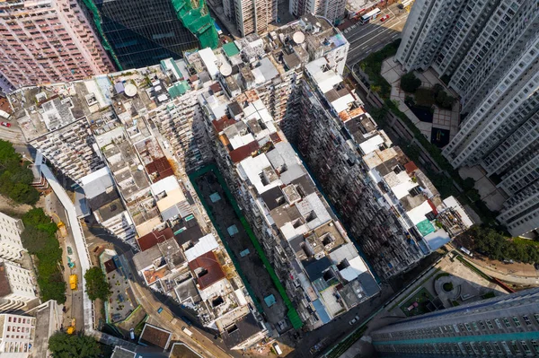 Quarry Bay Hongkong Marca 2019 Dzielnica Mieszkaniowa Hong Kong — Zdjęcie stockowe