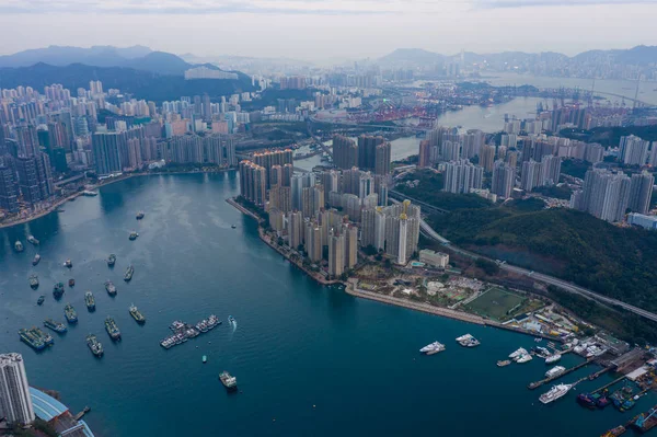 Tsing Hong Kong Februar 2019 Hong Kong City — Stockfoto