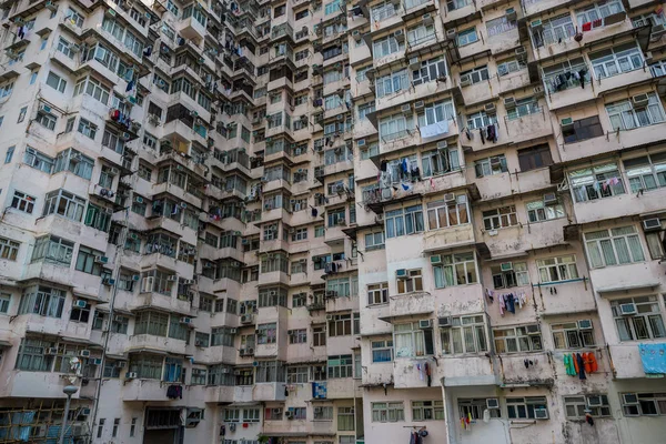 Quarry Bay Hong Kong Mars 2019 Ancien Bâtiment Résidentiel — Photo