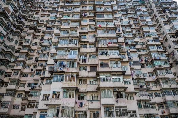 Gamla Bostads Byggnad Hong Kong — Stockfoto