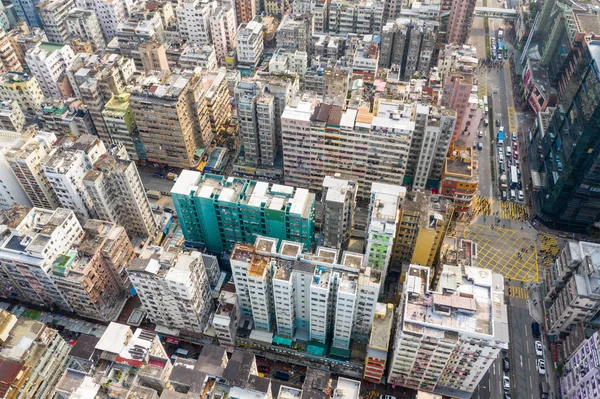 Sham Shui Hongkong Březen 2019 Pohled Hongkongské Město — Stock fotografie