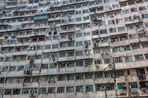 Quarry Bay Hongkong Marca 2019 Stary Budynek Mieszkalny — Zdjęcie stockowe