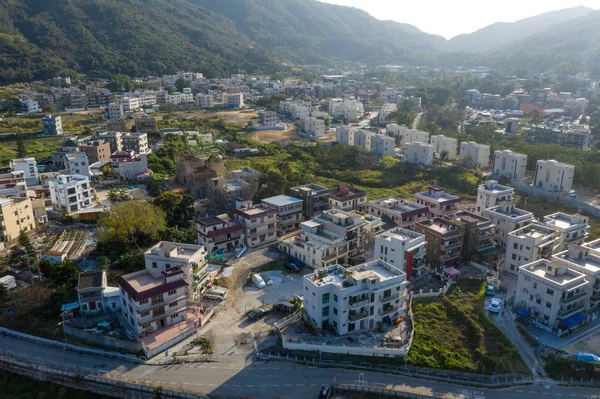 Kam Sheung Road Hong Kong Febbraio 2019 Villaggio Hong Kong — Foto Stock