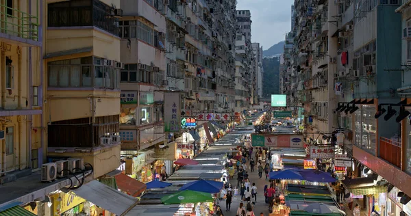 Mong Kok Hong Kong Mart 2019 Hong Kong Sokak Pazarı — Stok fotoğraf