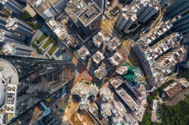 Tai Koo, Hong Kong - 19 Mart 2019: Hong Kong şehri