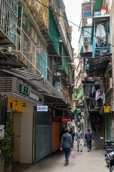 Macau Januar 2019 Macau City Street — Stockfoto