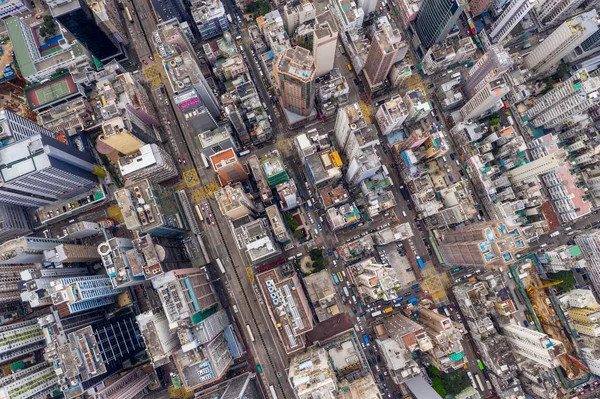 Mong Kok Hongkong Březen 2019 Pohled Hongkongské Město — Stock fotografie