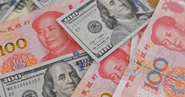 Çin banknotlar Rmb ve Usd