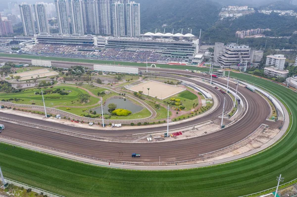 Sha Tin Hong Kong March 2019 Sha Tin Racecourse Hong — Stock Photo, Image