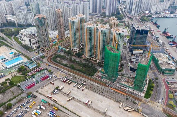 Tuen Mun Hong Kong März 2019 Wohnviertel Von Hong Kong — Stockfoto