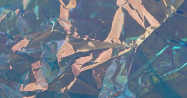 Renkli buruşuk folyo arka plan