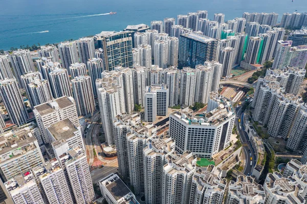 Tai Koo Hong Kong Marzo 2019 Ciudad Hong Kong Desde — Foto de Stock