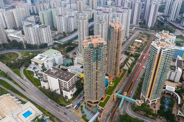 Tuen Mun Hongkong Mars 2019 Hong Kongs Bostadsområde — Stockfoto