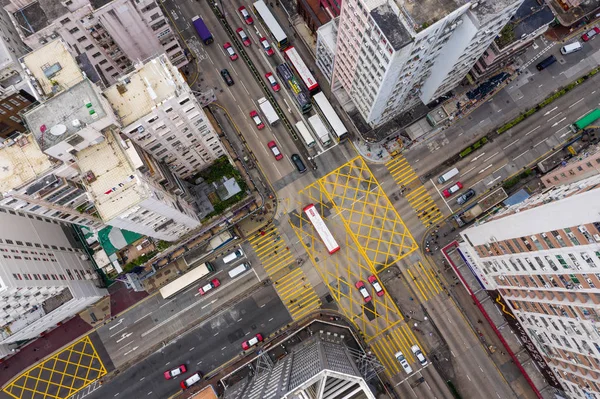 Mong Kok Hong Kong Marca 2019 Hongkong Miasto Góry — Zdjęcie stockowe