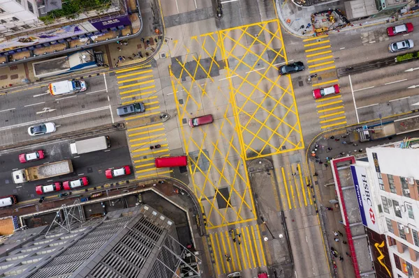 Mong Kok Hong Kong Marca 2019 Hongkong Miasto Góry — Zdjęcie stockowe