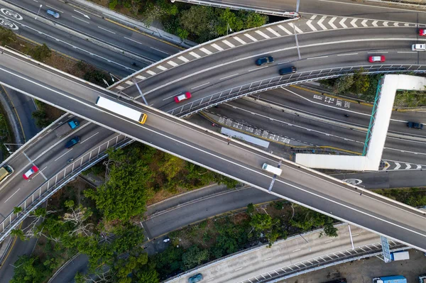 Top View Traffic — Stock Photo, Image