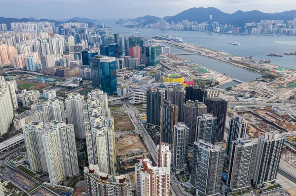 Kai Tak, Hong Kong 16 março 2019: Cidade de Hong Kong — Fotografia de Stock