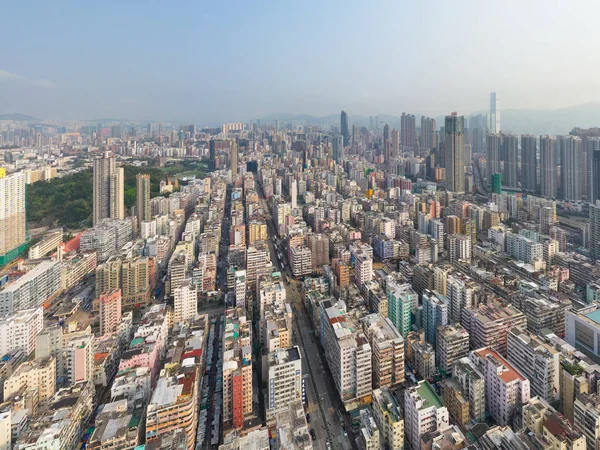 Sham Shui Po, Hong Kong 18 March 2019: Hong Kong cityscape — Stock Photo, Image