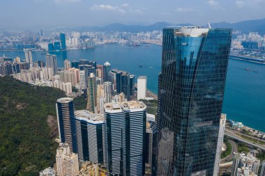 Quarry bay, Hong Kong 19 Mart 2019: Hong Kong şehri