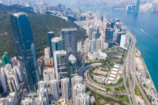 Quarry bay, Hong Kong 19 March 2019: Hong Kong city — Stock Photo, Image