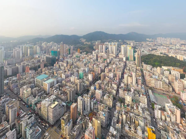 Sham Shui Po, Hong Kong 18 Mart 2019: Hong Kong şehir