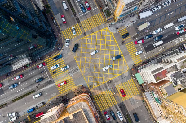 Sham Shui Po, Hong Kong 19 Mart 2019: Hong Kong 'da trafik — Stok fotoğraf