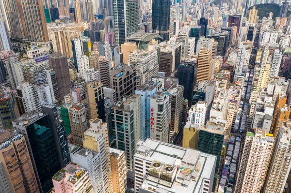 Mong Kok, Hong Kong, 21 marzo 2019: Ciudad de Hong Kong — Foto de Stock