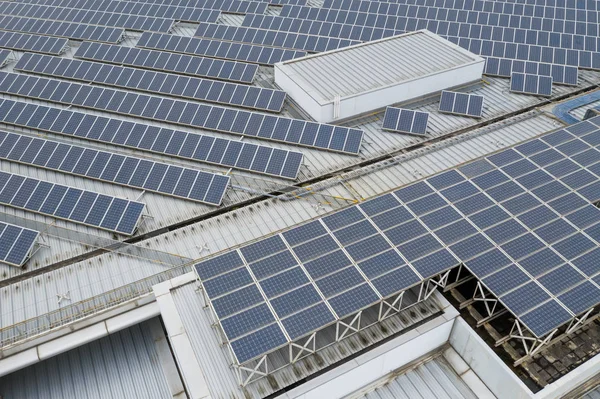 Solar Panel plant on roof top